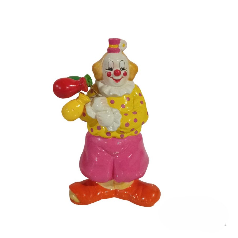 Enesco Clown Coin Bank Vtg.